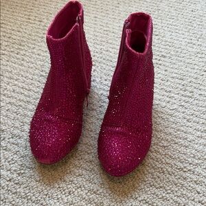 Link Sparkling Pink Kids Boots